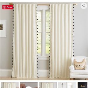 Pottery Barn Kids-Emily & Merritt Blackout curtain